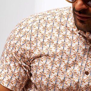 Desoto Modern BD Shirt Printed Orange